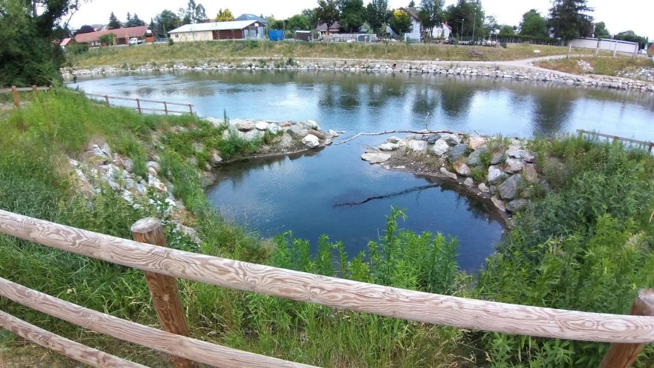 Geraumiger Wohnwagen Unter Baumen Neben Mur-Stausee Feldkirchen bei Graz Экстерьер фото